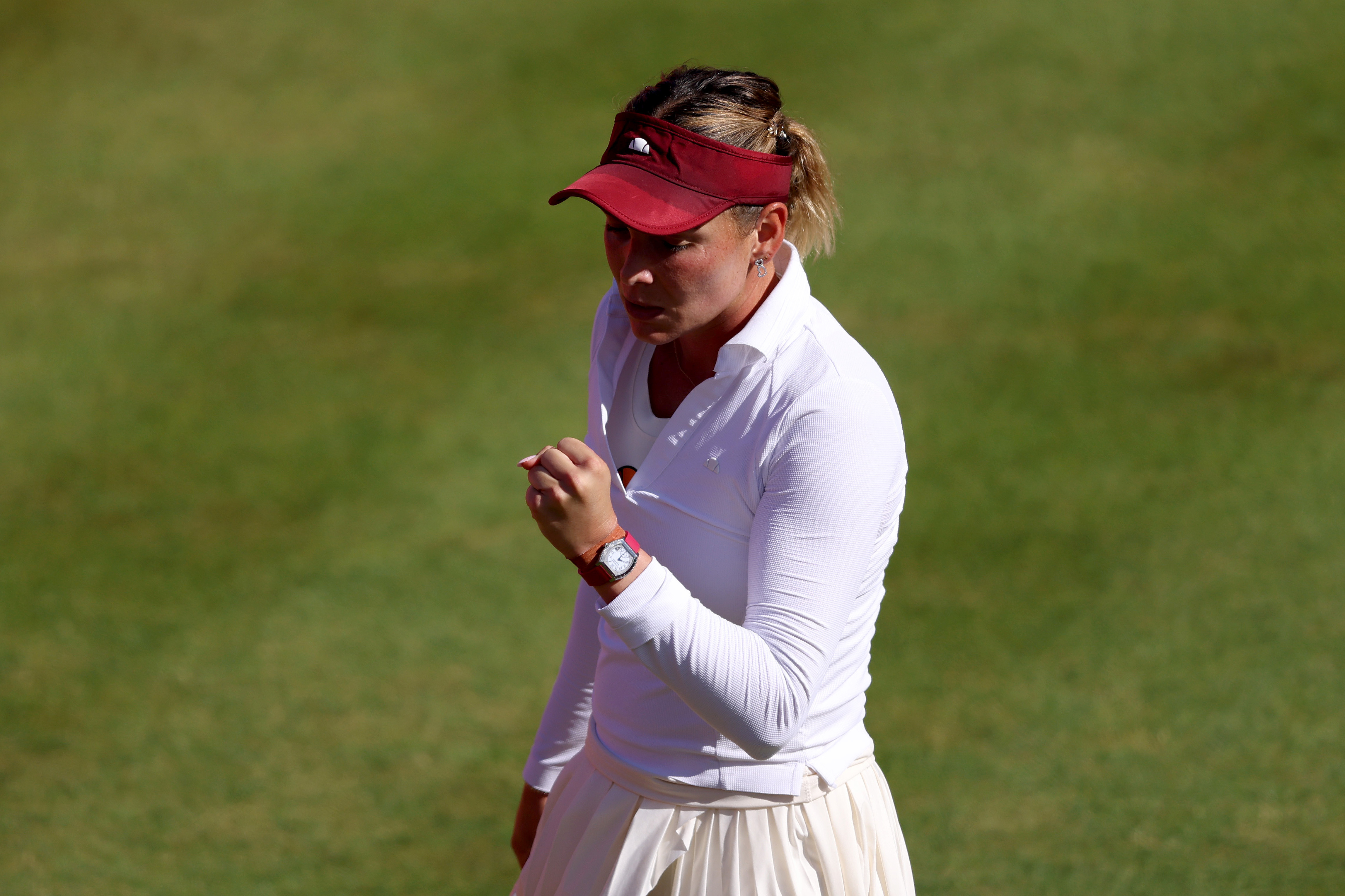 维基奇一日双胜✌WTA500伦敦站1/4决赛，幸运落败者维基奇以6-44-6