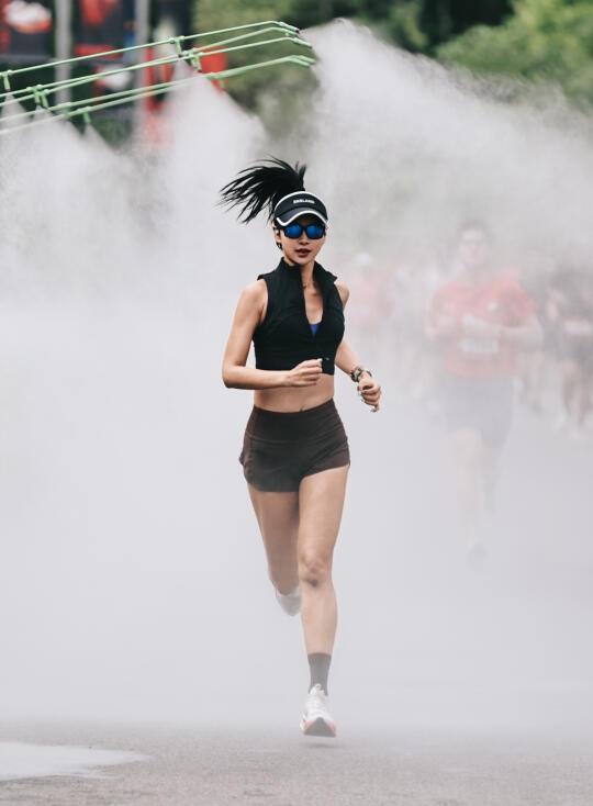 NB10K｜在奥森拍过最上头的跑步照了🏃🏻‍♀️