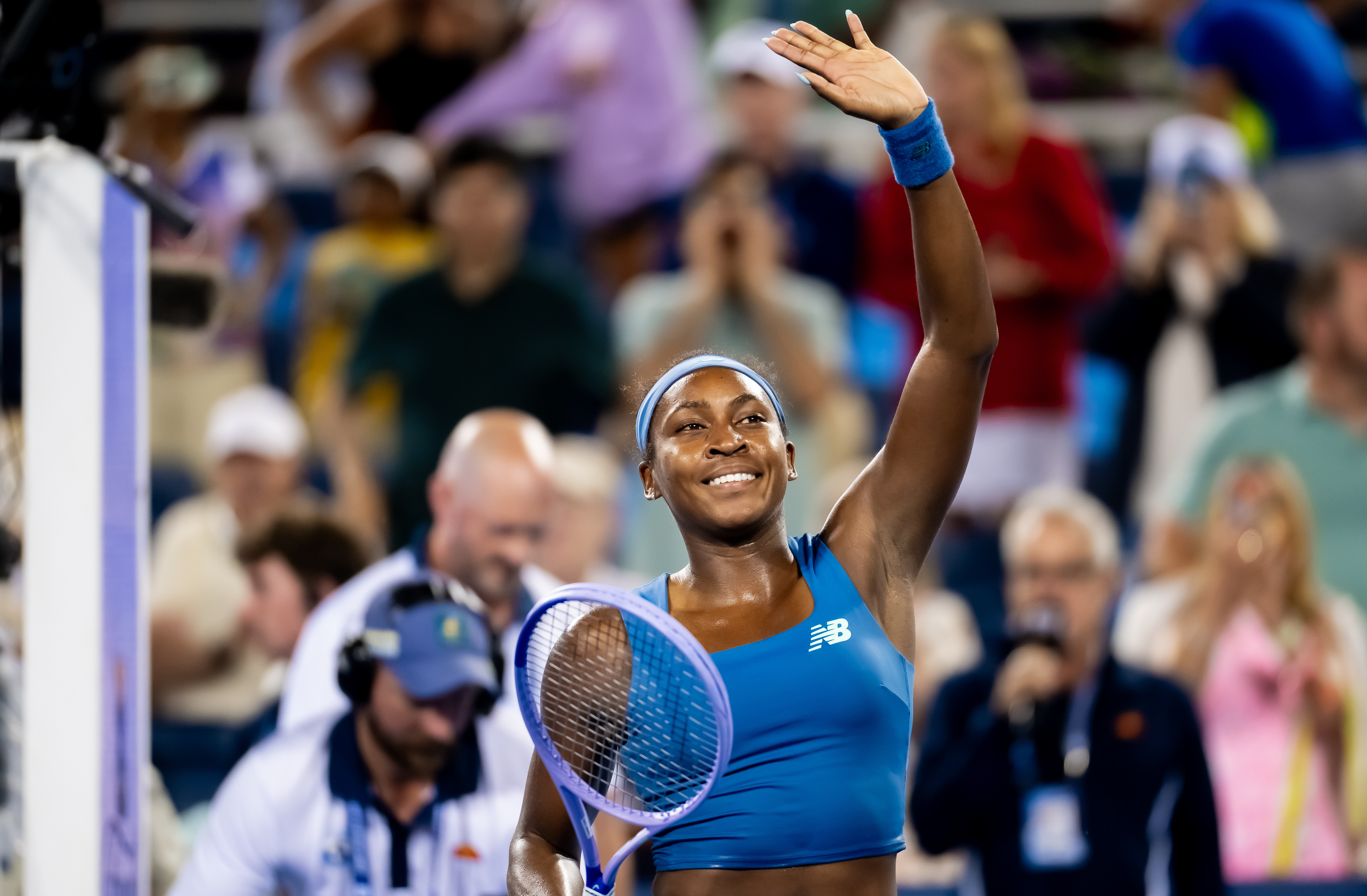 #亮数据#高芙最近打进的九个决赛都在WTA1000级别以上2024中网：🏆2024WTA年终总决赛