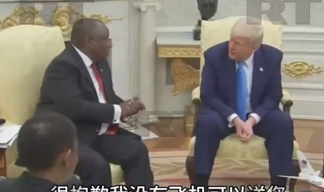 总统当面互怼，南非总统不惯着天呐！白宫会面竟然能搞成这样