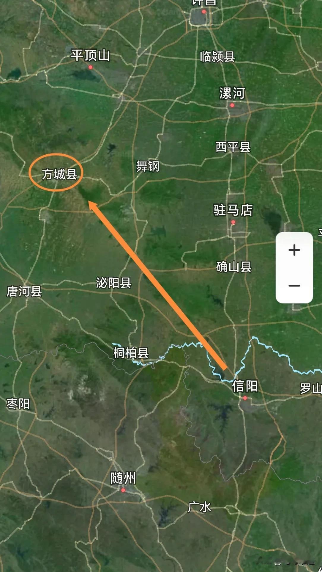 河南，从信阳商务1到南阳方城1是提拔重用吗？方城县，总面积2542平方公里，占
