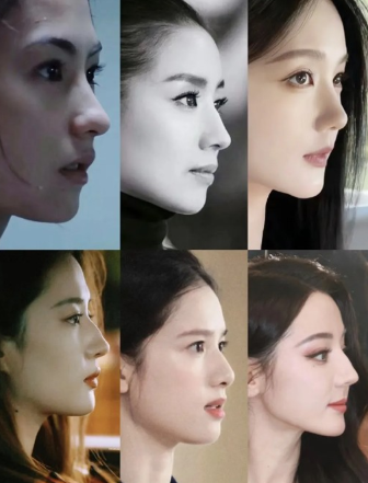 果然还是神仙姐姐漂亮些，她的这个侧颜太美了，辨识度极高。脸也保养得好，皮肤紧致又