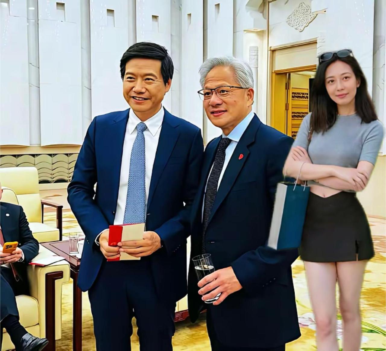 打卡完成和黄仁勋同框感受一下科技圈的顶级气场