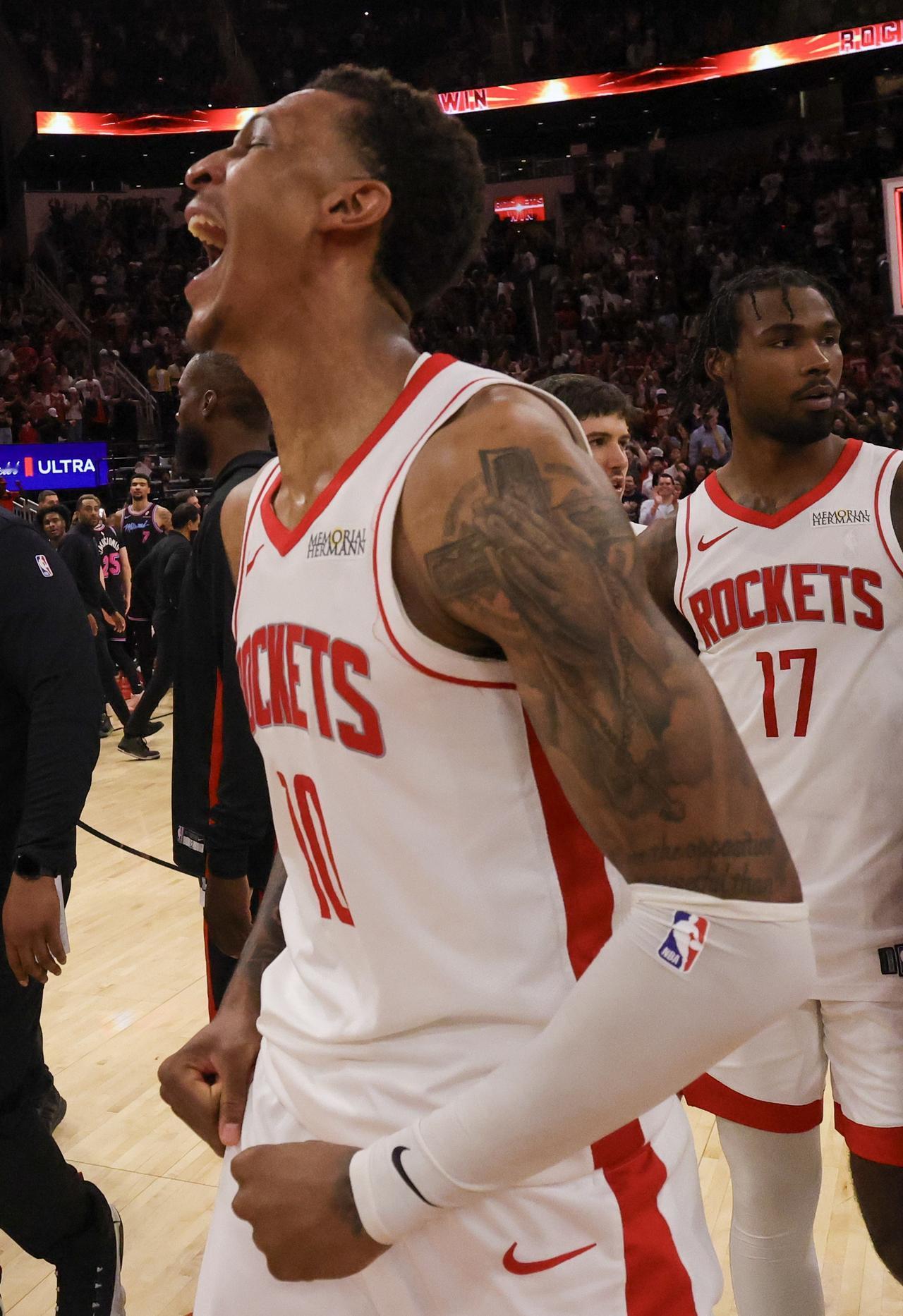 别看外界很多人都认为火箭队会在季后赛第1轮对阵湖人队的比赛里轻松过关，甚至有人觉