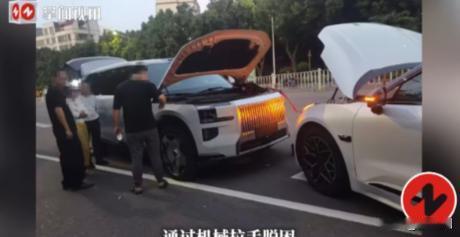 广东湛江，一女士花46万买了一辆新车，提车不到4小时，跑了不到36公里时，车子突