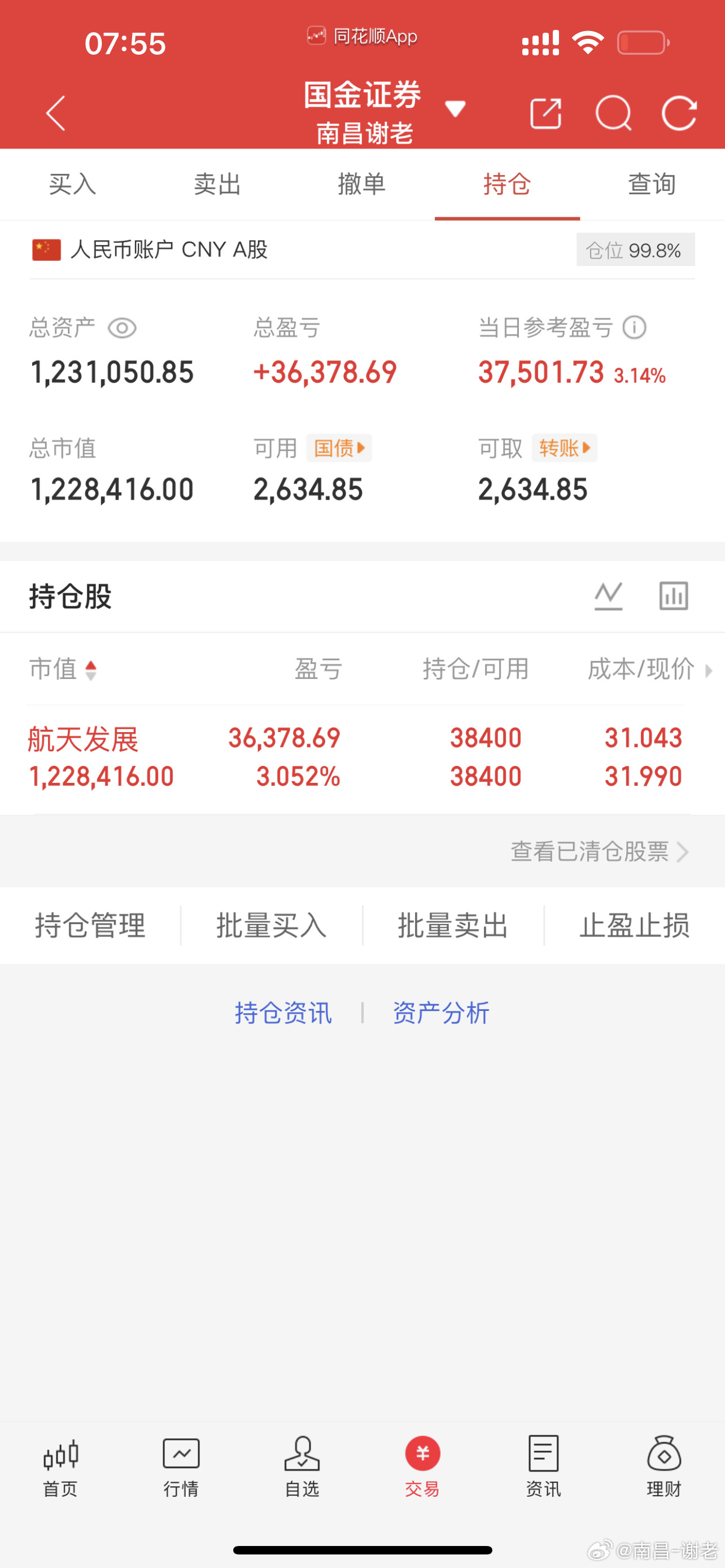 今天元宵节，希望市场能给包个红包过节，祝大家元宵节快乐