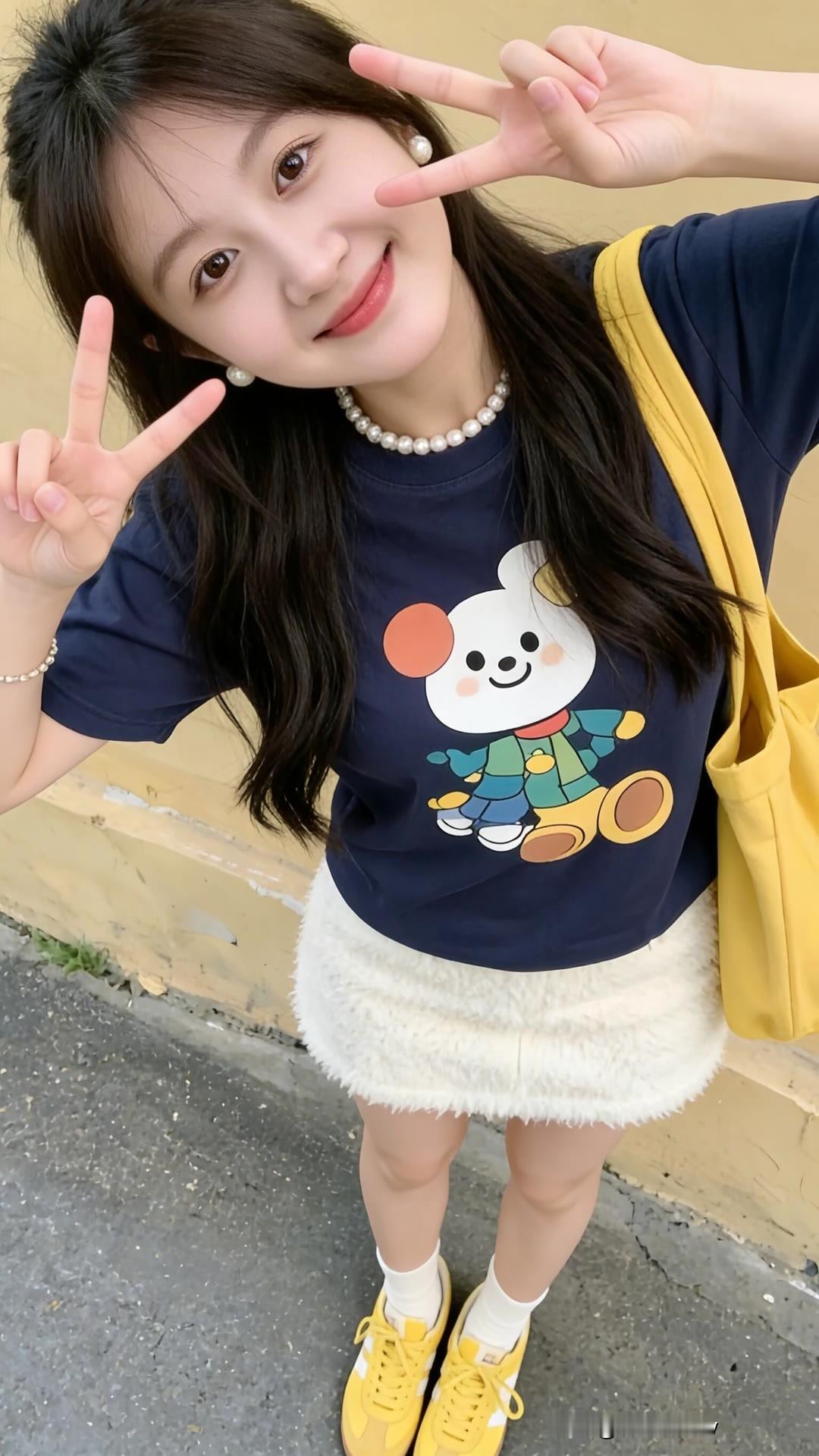 凡事有交代件件有着落事事有回应！元气少女穿搭指南👕👗👟，可爱到爆！纯真