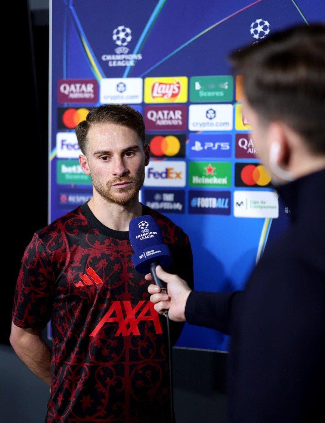 🎙梅西和德保罗赢得了美国职业足球大联盟杯。💬麦卡利斯特：“我没看比赛，也看不