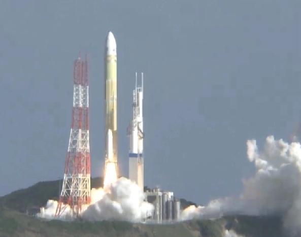 快报！快报！日本三改发射火箭日也改变不了失败的命运。当地时间22日，总台记者获