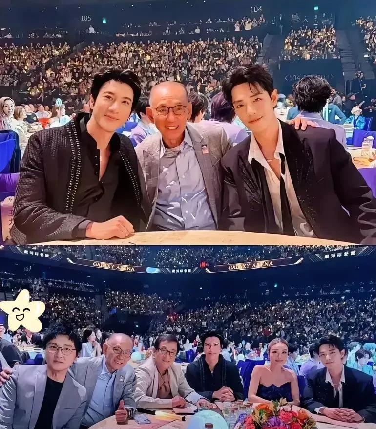 大湾区晚会焦点人物杨受成：抢镜！拉着王力宏、肖战合影，晚会做摄影师！据说参加