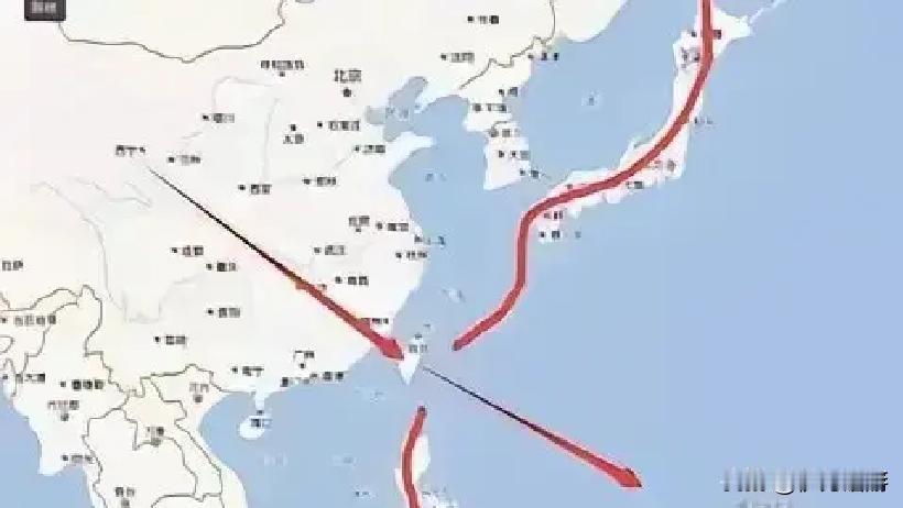 台湾以东那片海域，从国际法角度看，牵扯到中国的专属经济区，中国在台湾问题上立场一