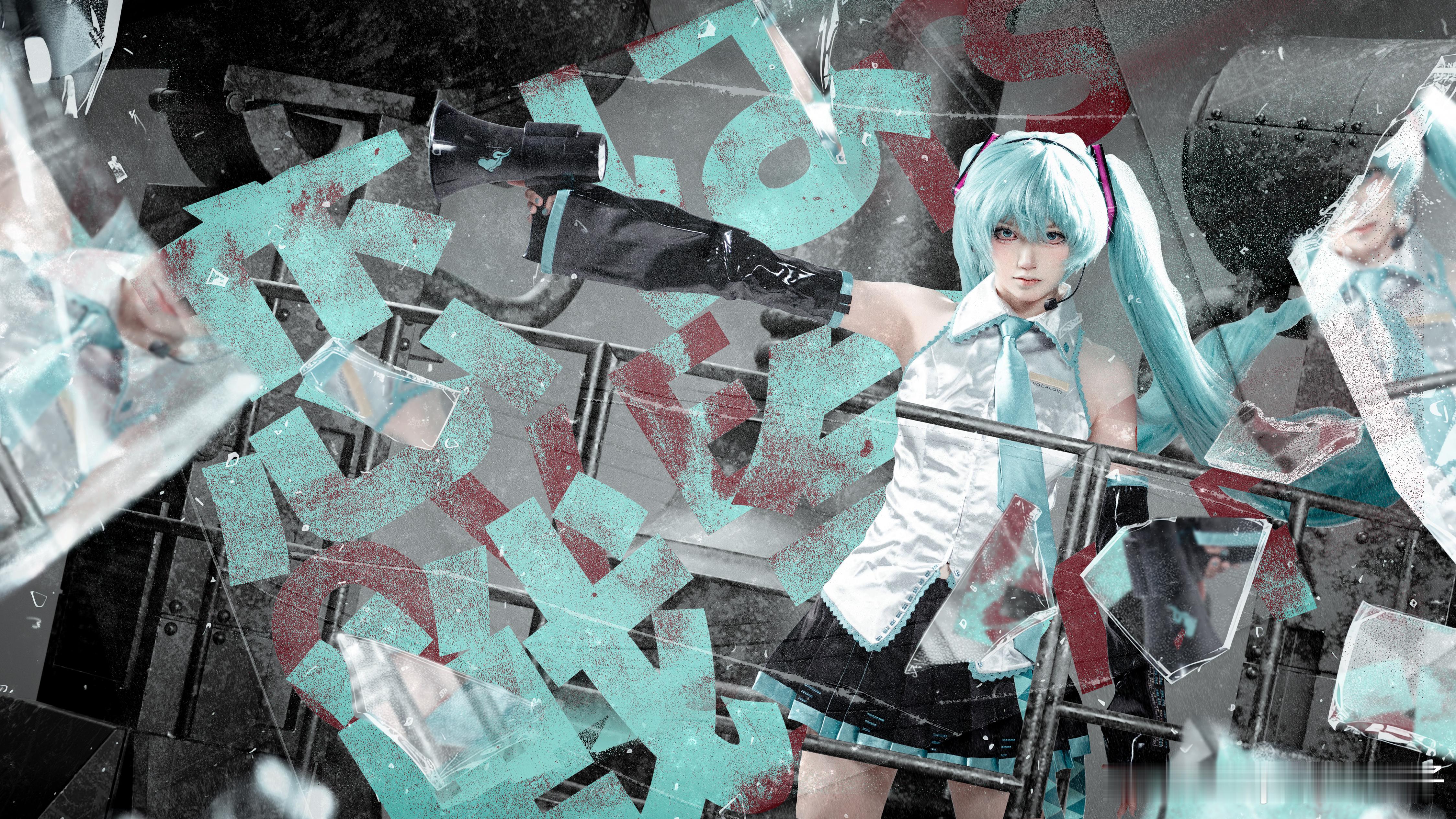 初音ミク初音未来18周年初音未来cosplay一一恋は戦争。831公主