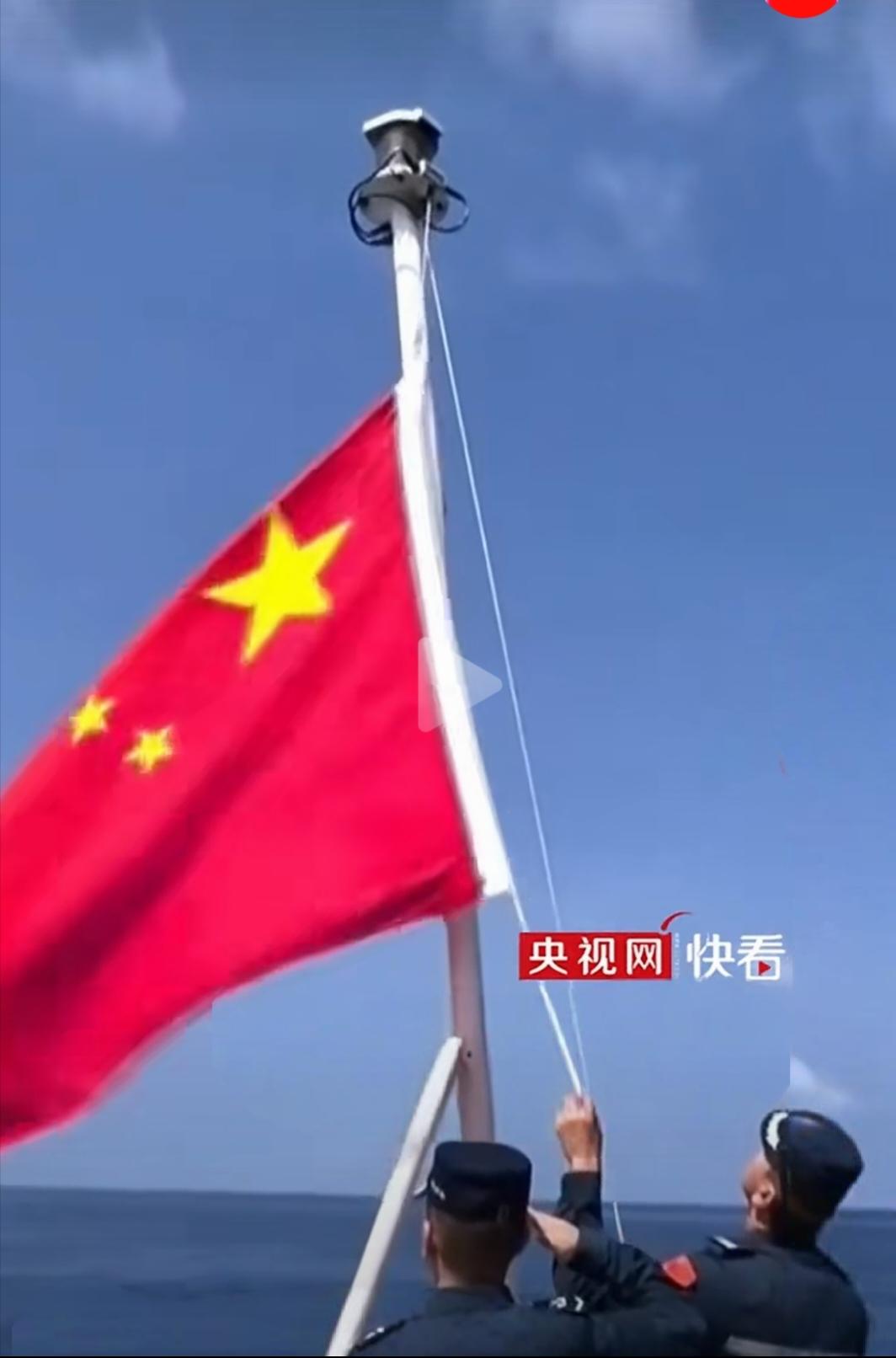 国庆节中国海警巡查仁爱礁仙宾礁附近海域，菲律宾越闹事中国对南海管控越严密！10