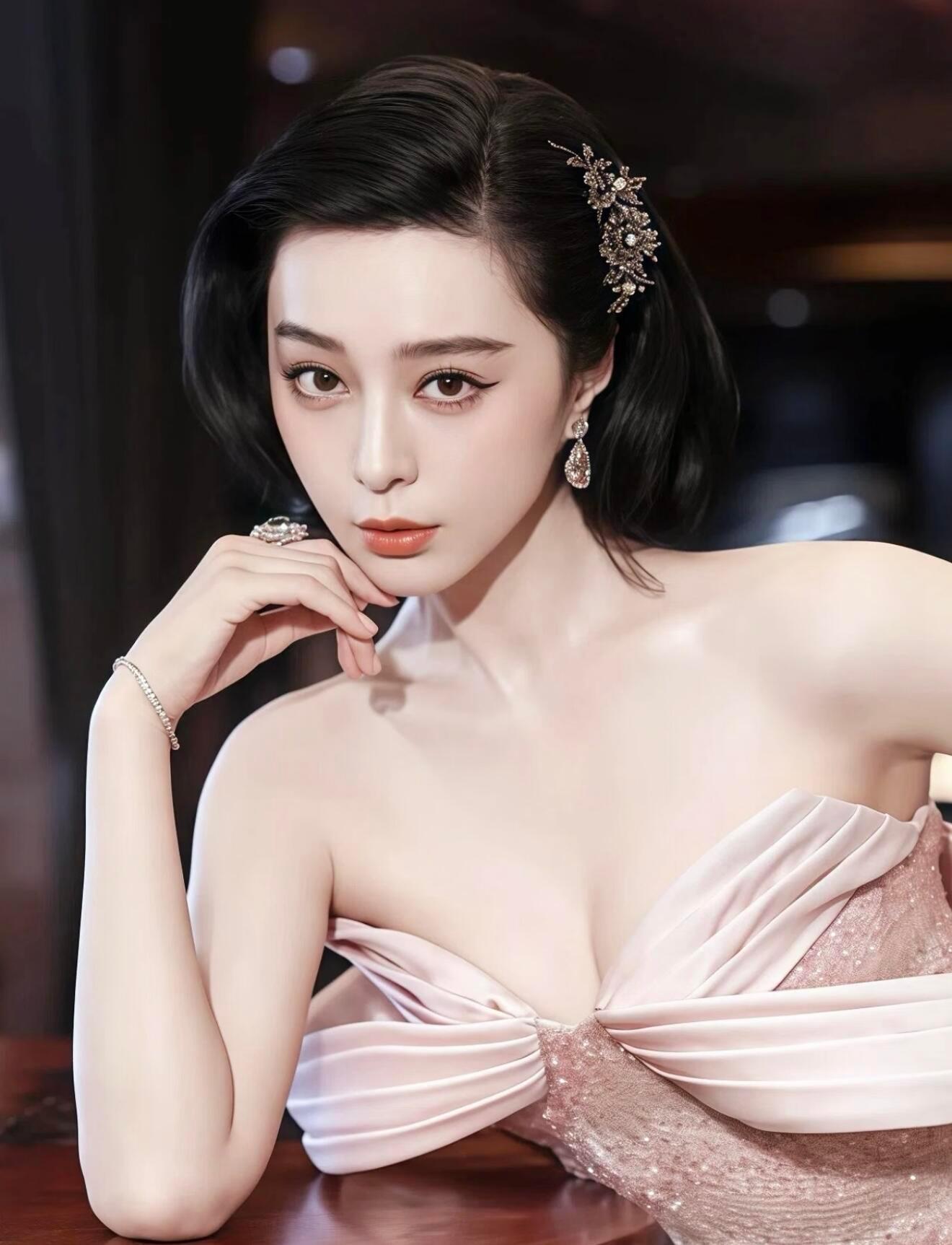 网友分析内娱浓颜四美眼部审美刘亦菲｜开扇型双眼皮｜丹凤眼双眼皮特征：眼头褶皱窄