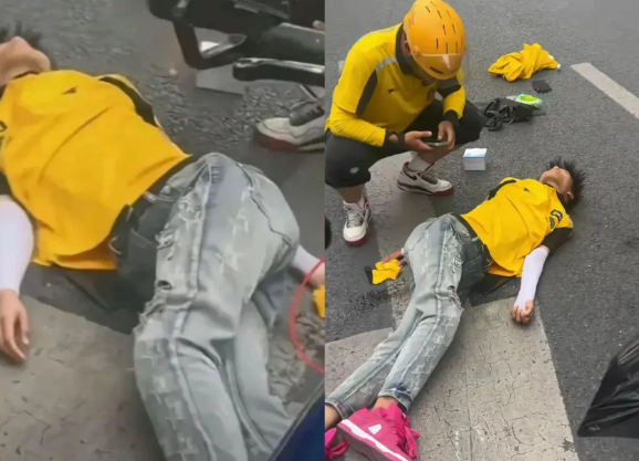 19岁钰琪，是一名快递员，家里很贫穷，父母都是农民，家里承包了地，但是父亲身体不