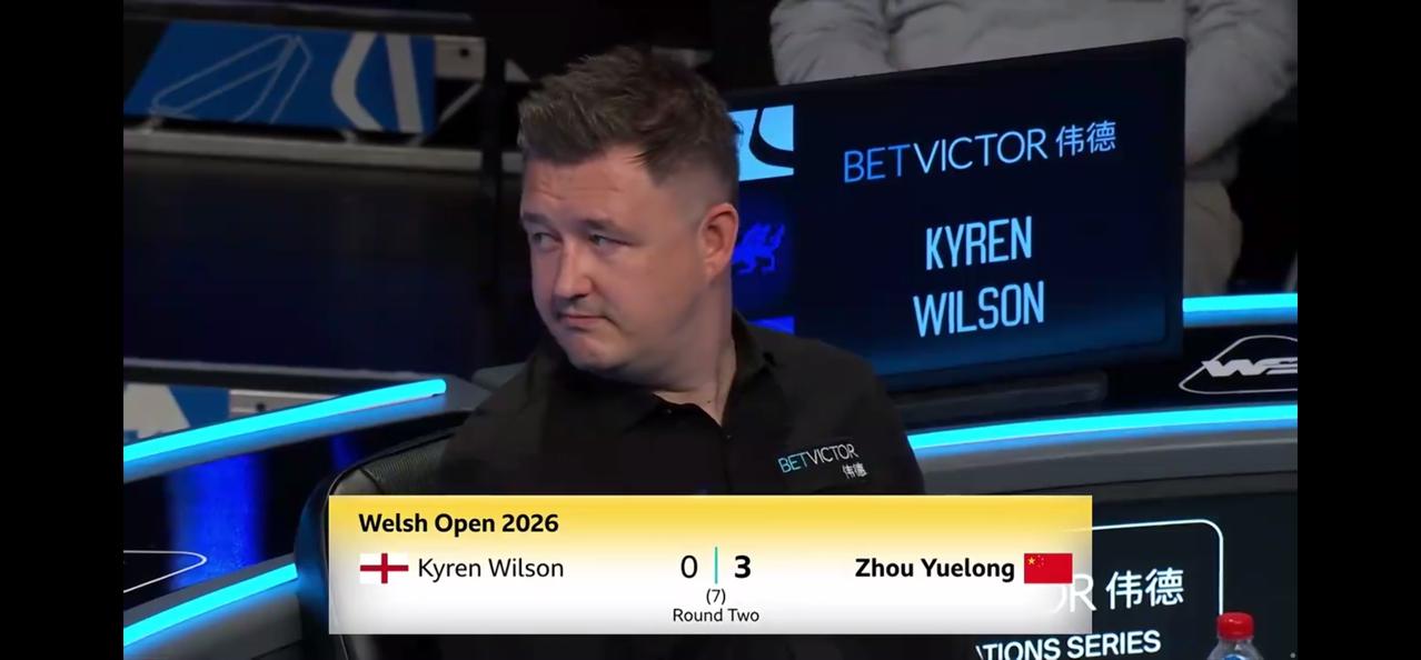 周跃龙4-1击败囧哥，威尔士5国手晋级成功！威尔士公开赛第二轮，江俊4-0赢