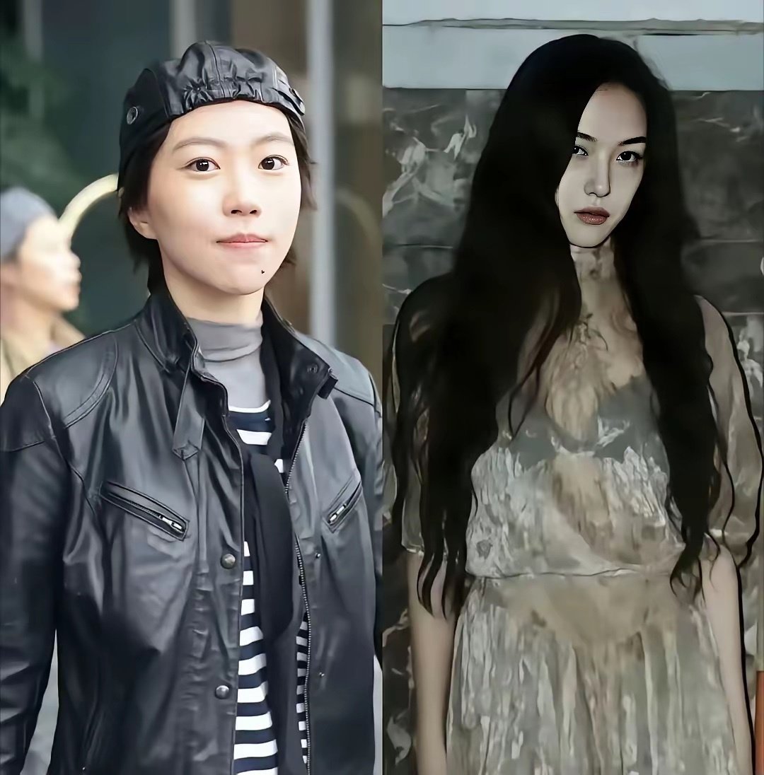 都是王菲的女儿，窦靖童神似王菲，李嫣不带王菲一点影子，让不明就里的人还以为不是一个妈生的哩，真是两个