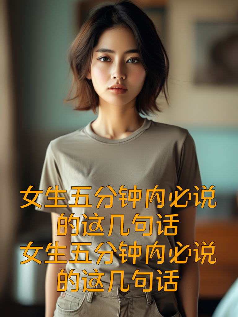 女生五分钟内必说的这几句话