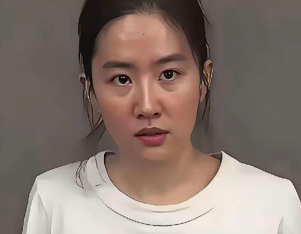 素颜状态下的刘亦菲，这皮肤也太好了吧
