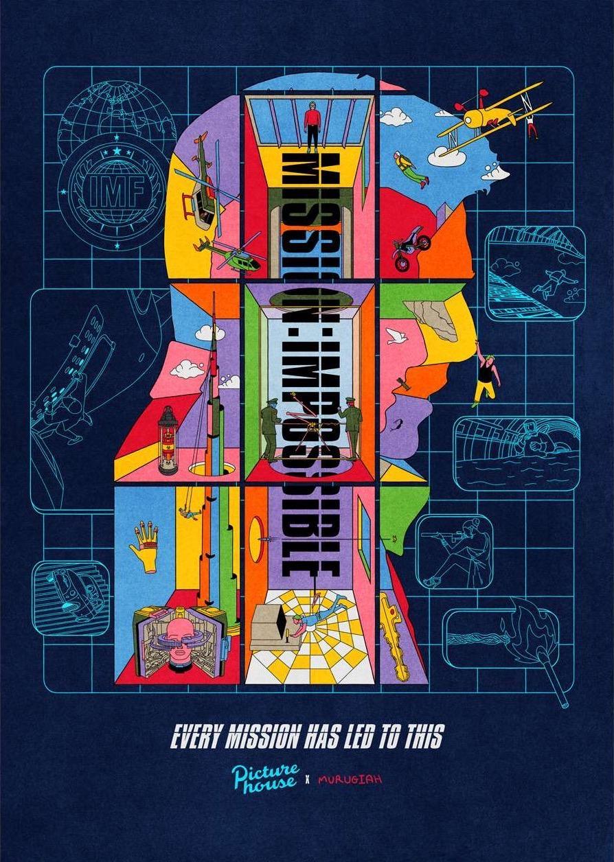 碟中谍艺术海报​​​