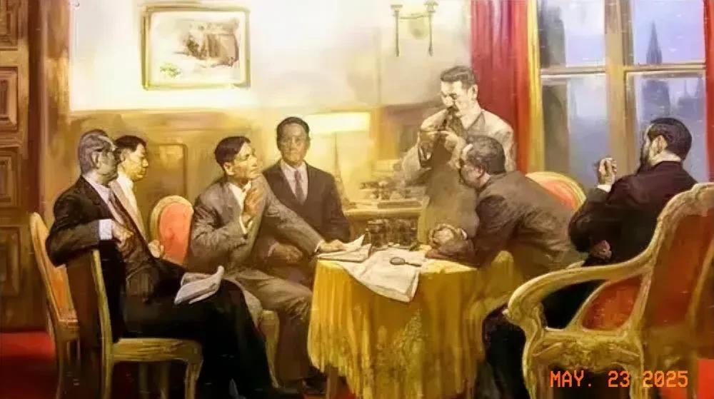 1932年，李德被派到了中国。李德来中国时，红军以博古等人为首的“左倾”领导不认