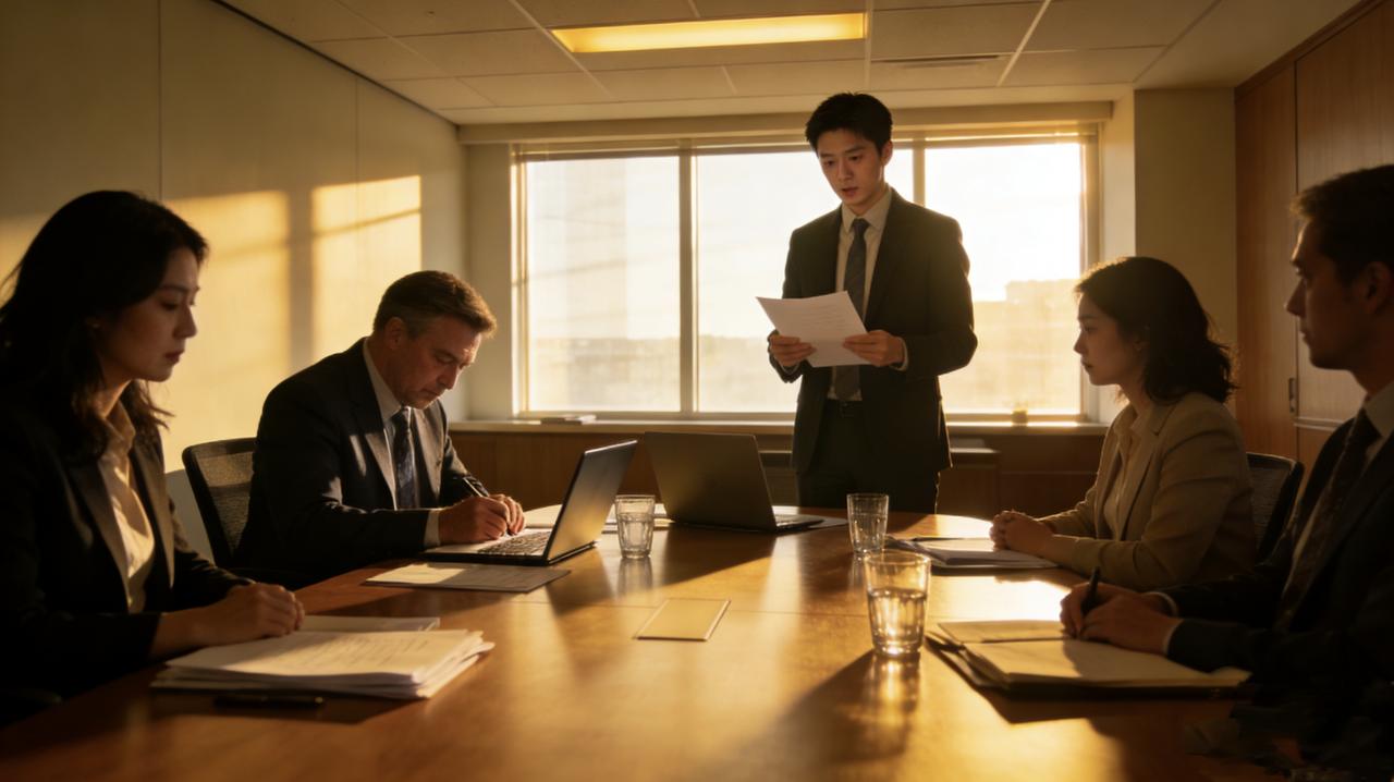 下午部门开会，领导让大家提意见。新人小王站起来说：“我觉得咱们加班太严重了，效