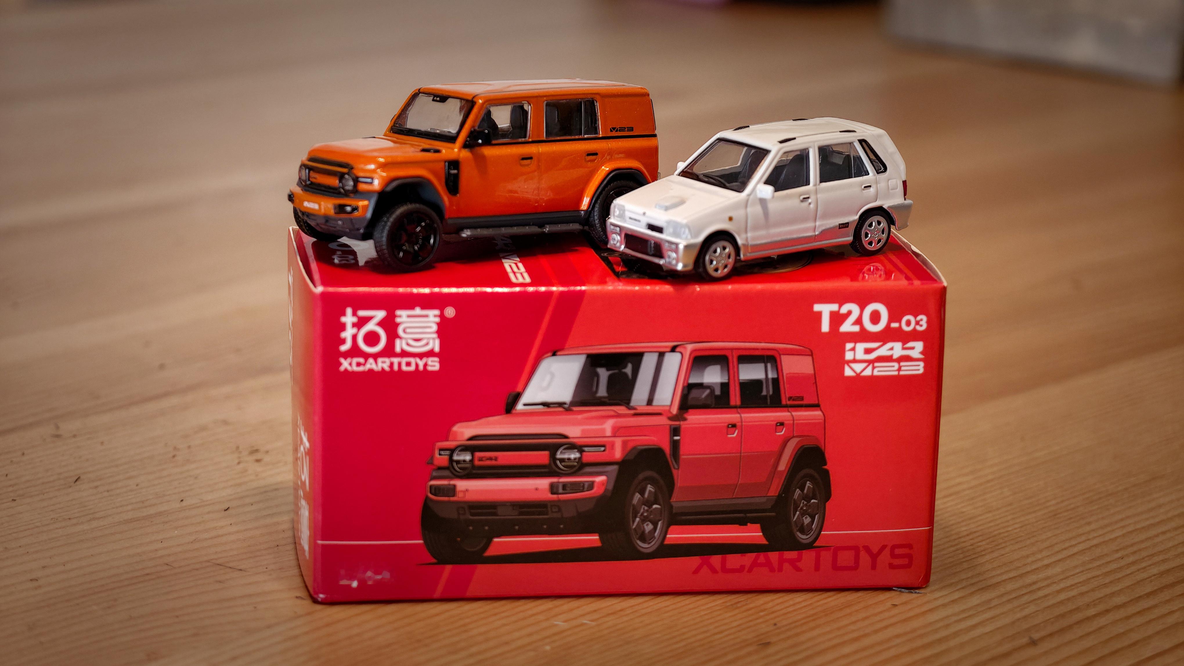 1/64iCARV23，做小比例国产车这一块，只看拓意了[点赞]​​