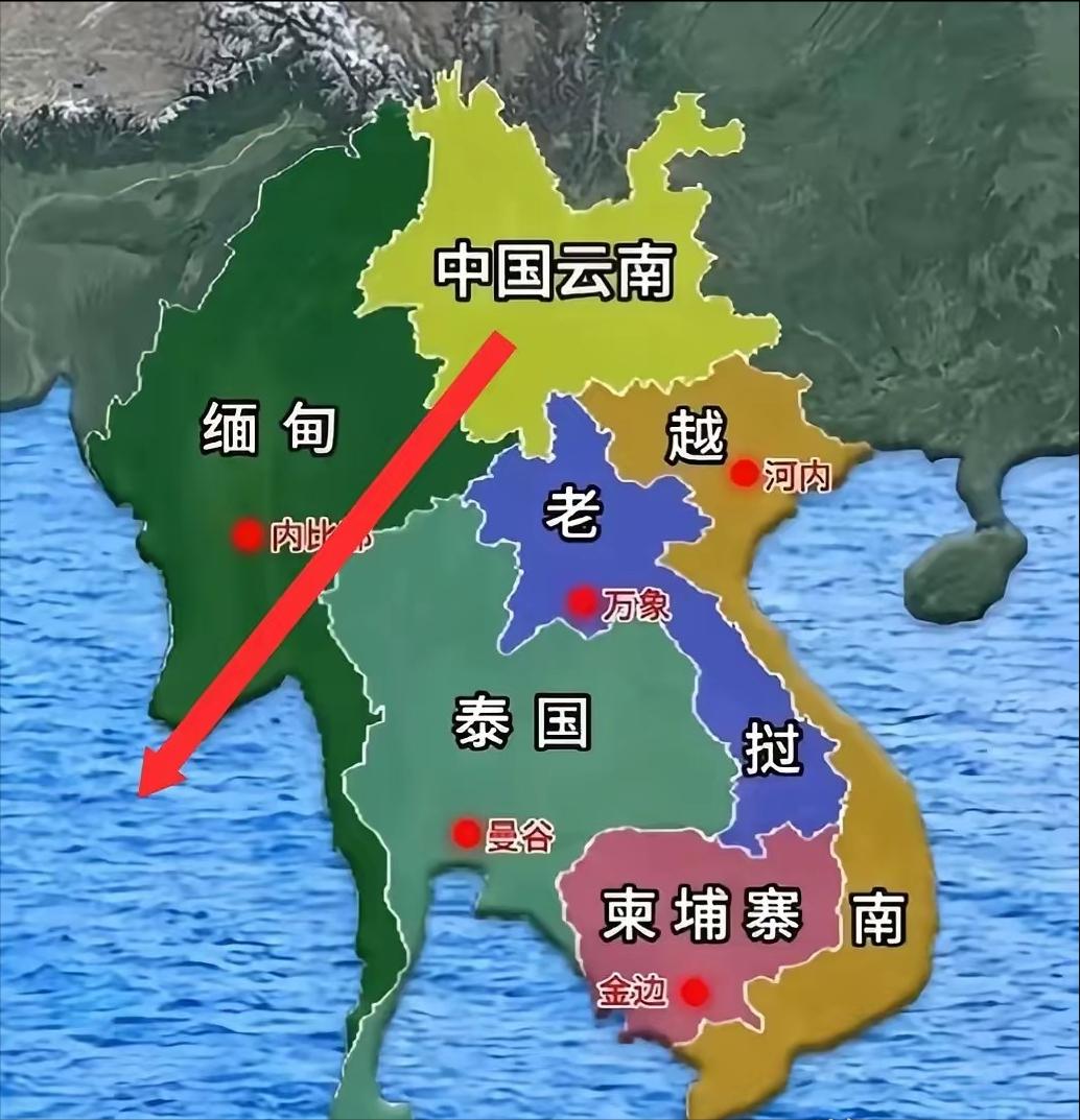 中南半岛对中国太重要了！！中南半岛对中国的战略意义，怎么强调都不为过，而其中