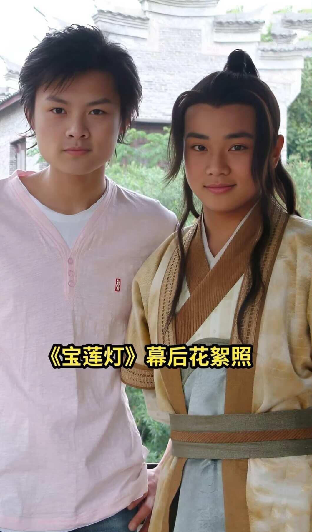 《宝莲灯》幕后花絮照影视经典回看剧照影视剧经典老剧古装美人怀念经典影