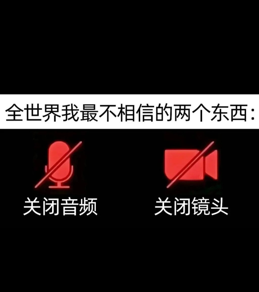 我最不相信的两个东西