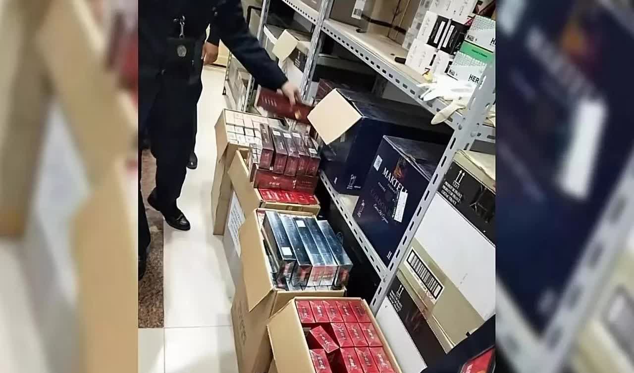江苏徐州，一男子的妹妹准备结婚，他在家里存放了2000条香烟，没想到被烟草局发现