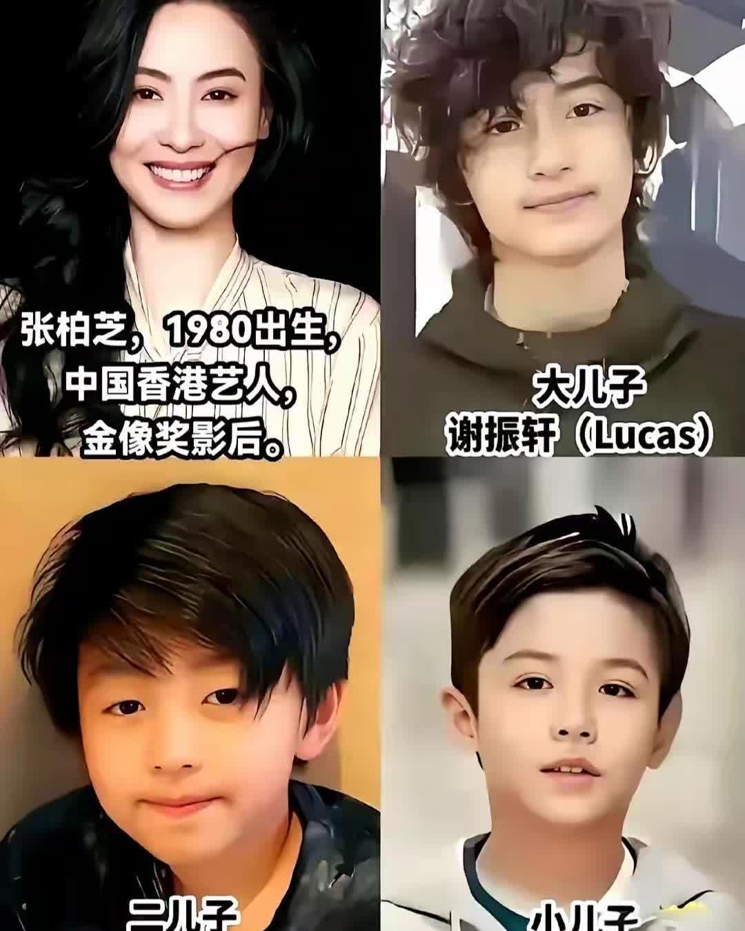 张柏芝家三胎小儿子一下子就上热搜啦！这次可不是因为母亲节晒全家合影，而是网友们发