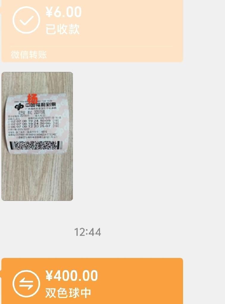 买双色球那么久，这是中得最多的一次，昨天开奖号码出来以后，我大概看了一下，特别号