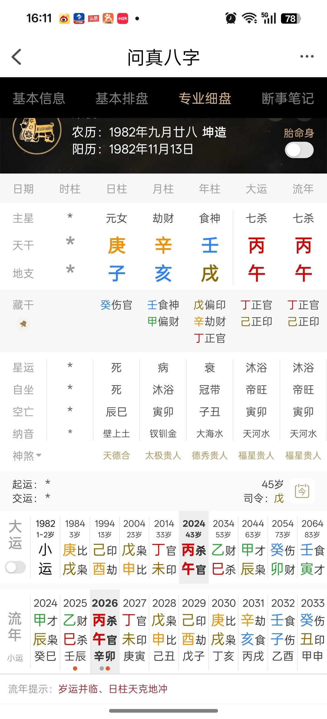 据说金女士，是壬戌辛亥庚子金白水清，食伤泄秀，在学术和专业领域容易会有很高