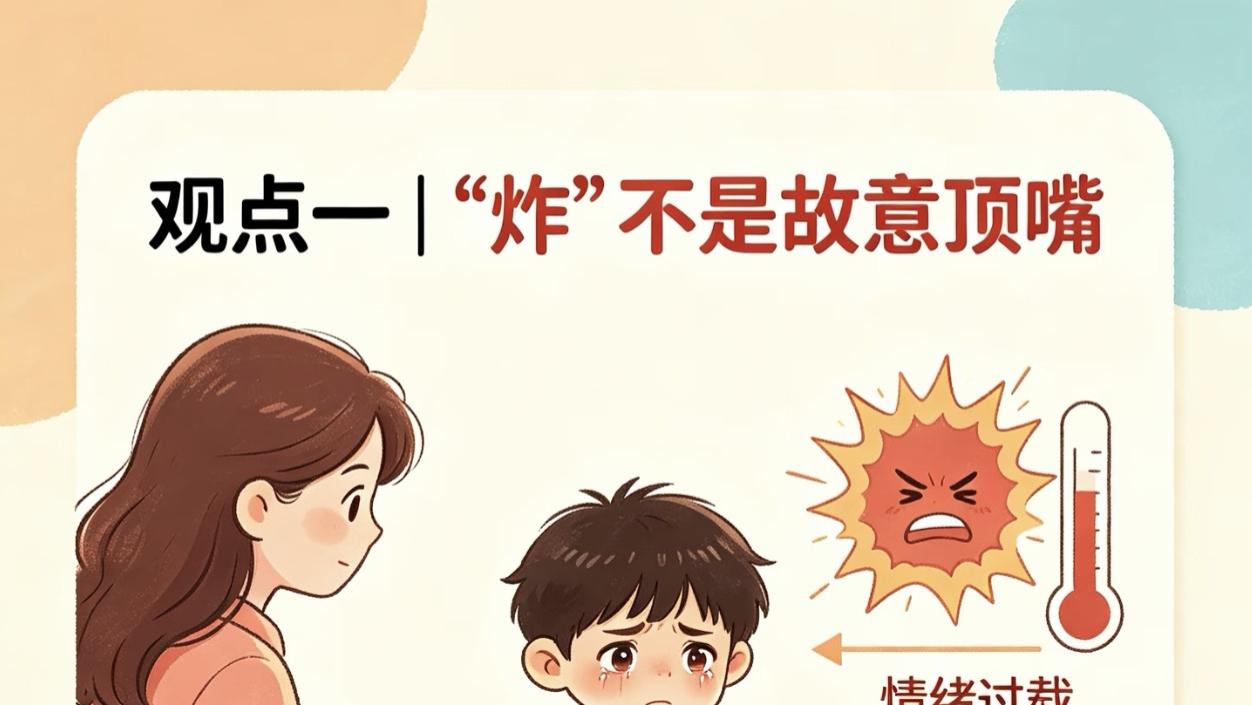 孩子突然“炸毛”、敏感多疑? 别急着贴标签, 他其实是在向你求救
