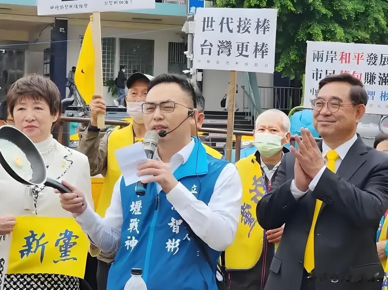 不忍蔡正元分裂泛蓝，新党副秘书长游智彬发文盛赞郑丽文！文风、高度甩蔡正元十条大街