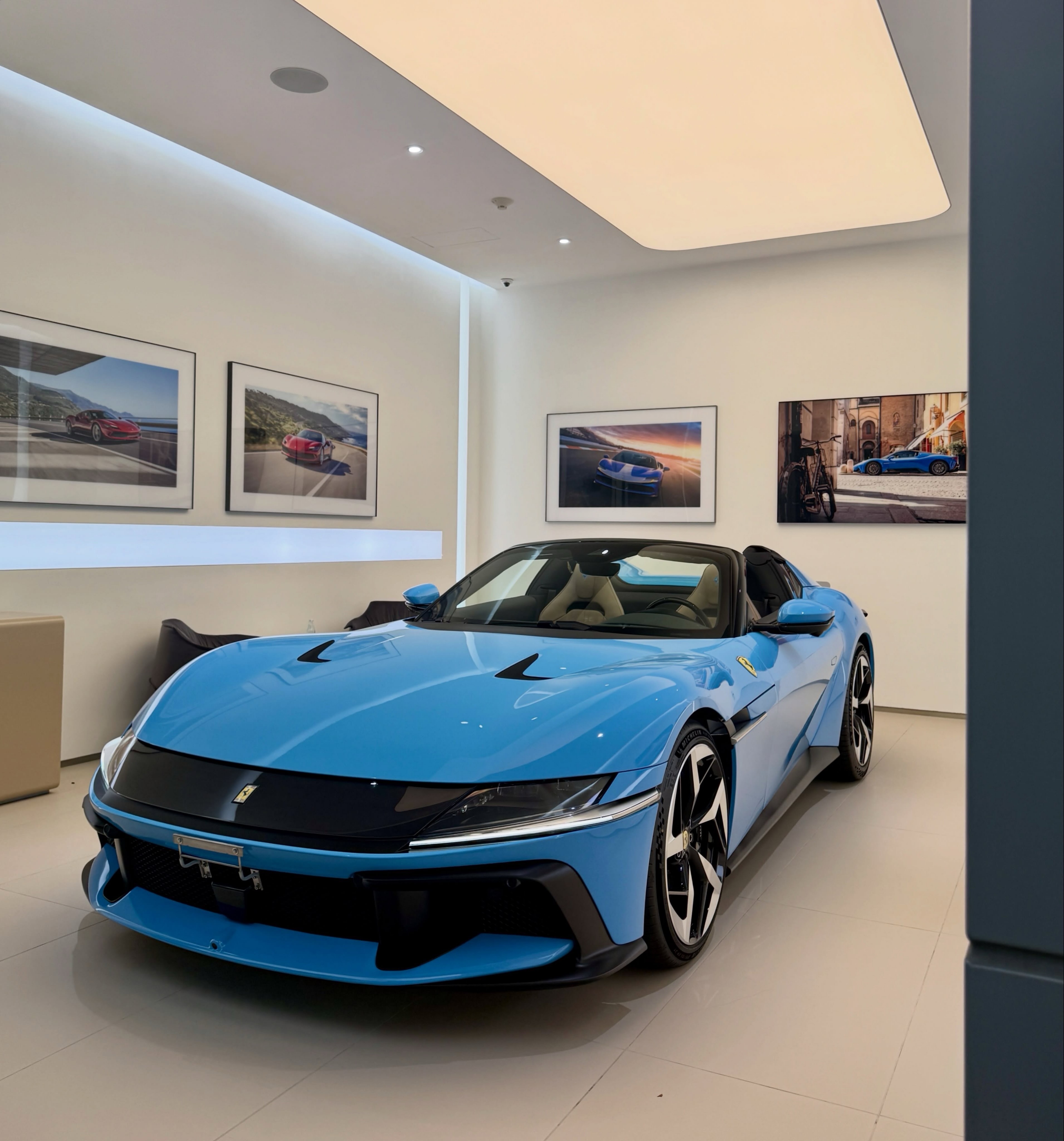 Ferrari12CilindriSpider油漆：BluGreco