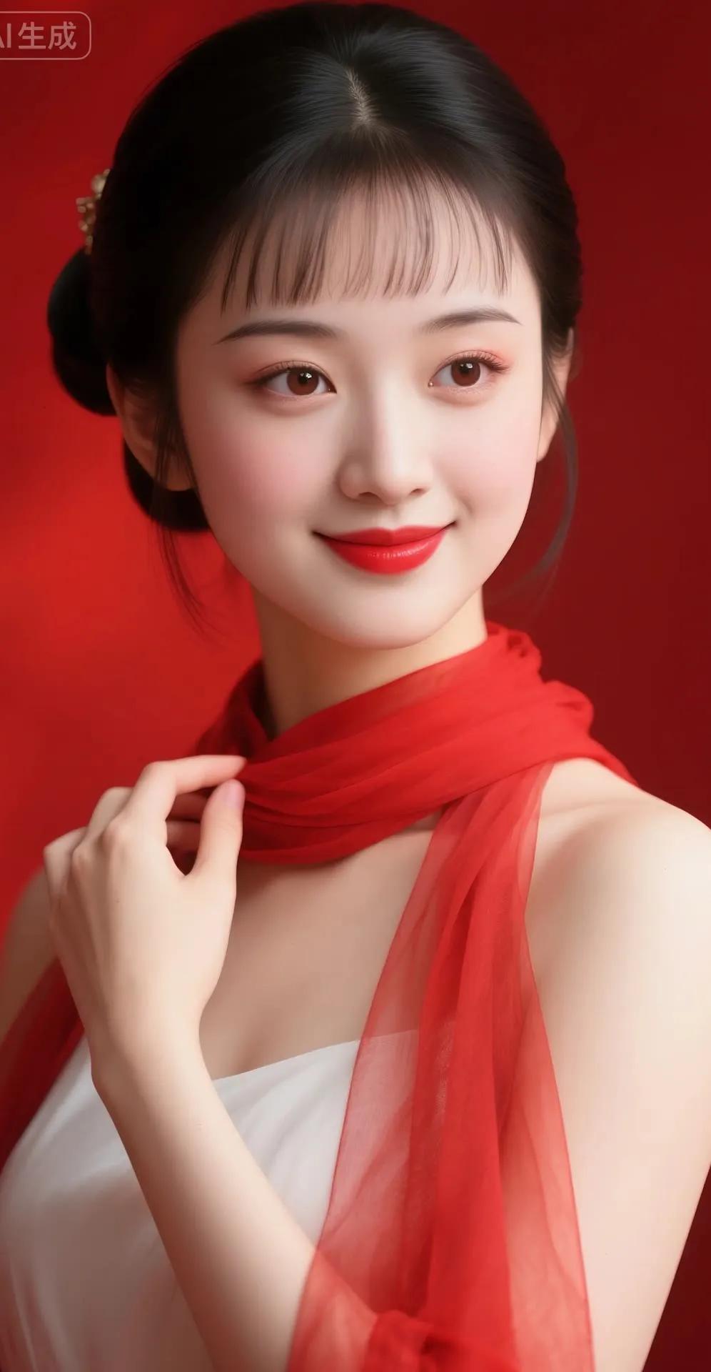 复古红唇，优雅旗袍，东方美人，惊艳时光