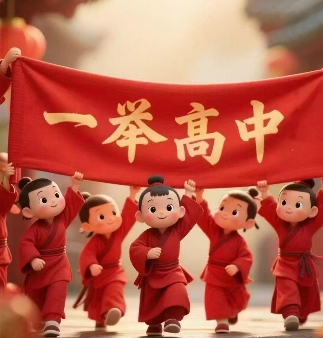 家里有高中生的接一下祝各考生提笔从容、落笔生辉考的全都会，不会的蒙的全都对