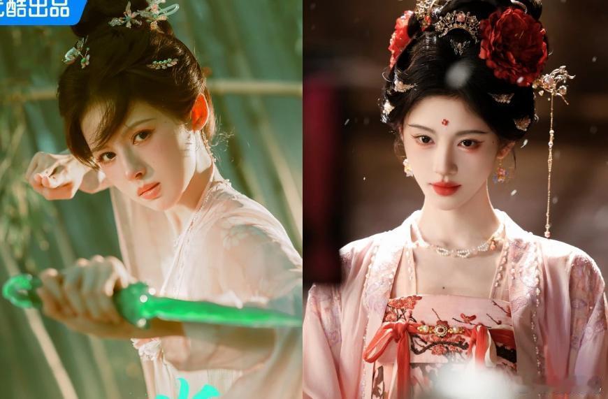 超尴尬！鹤男新剧当女一颜值惨输女配，还遭抓包造型抄袭鞠婧祎