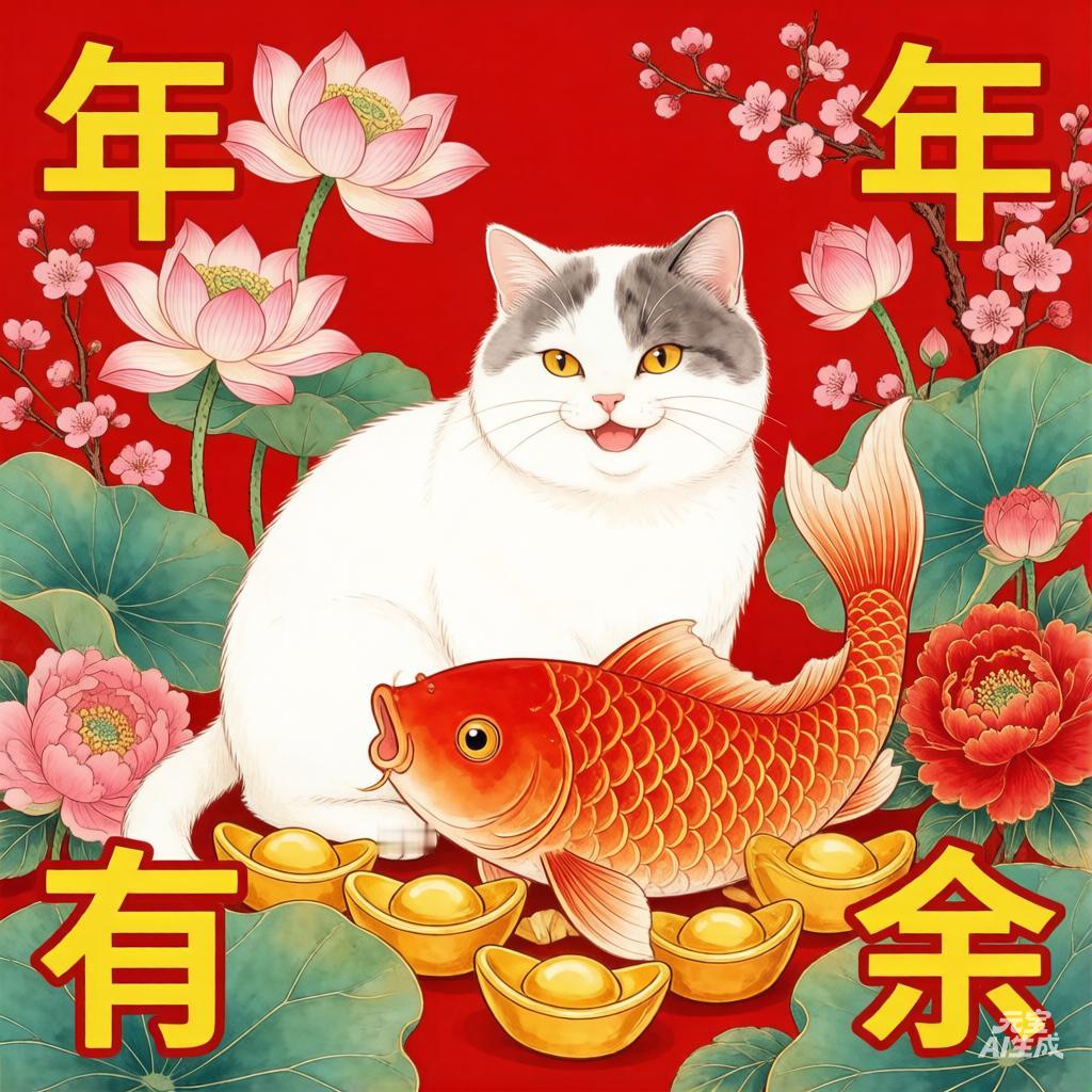 分享一张猫咪照片