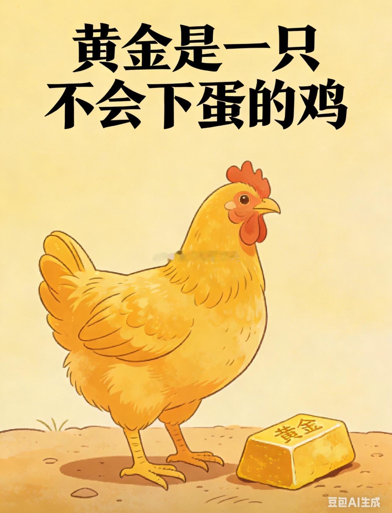 黄金是一个不会下蛋的鸡——巴菲特理念巴菲特不碰黄金，他用农田打了个实在的比方：农