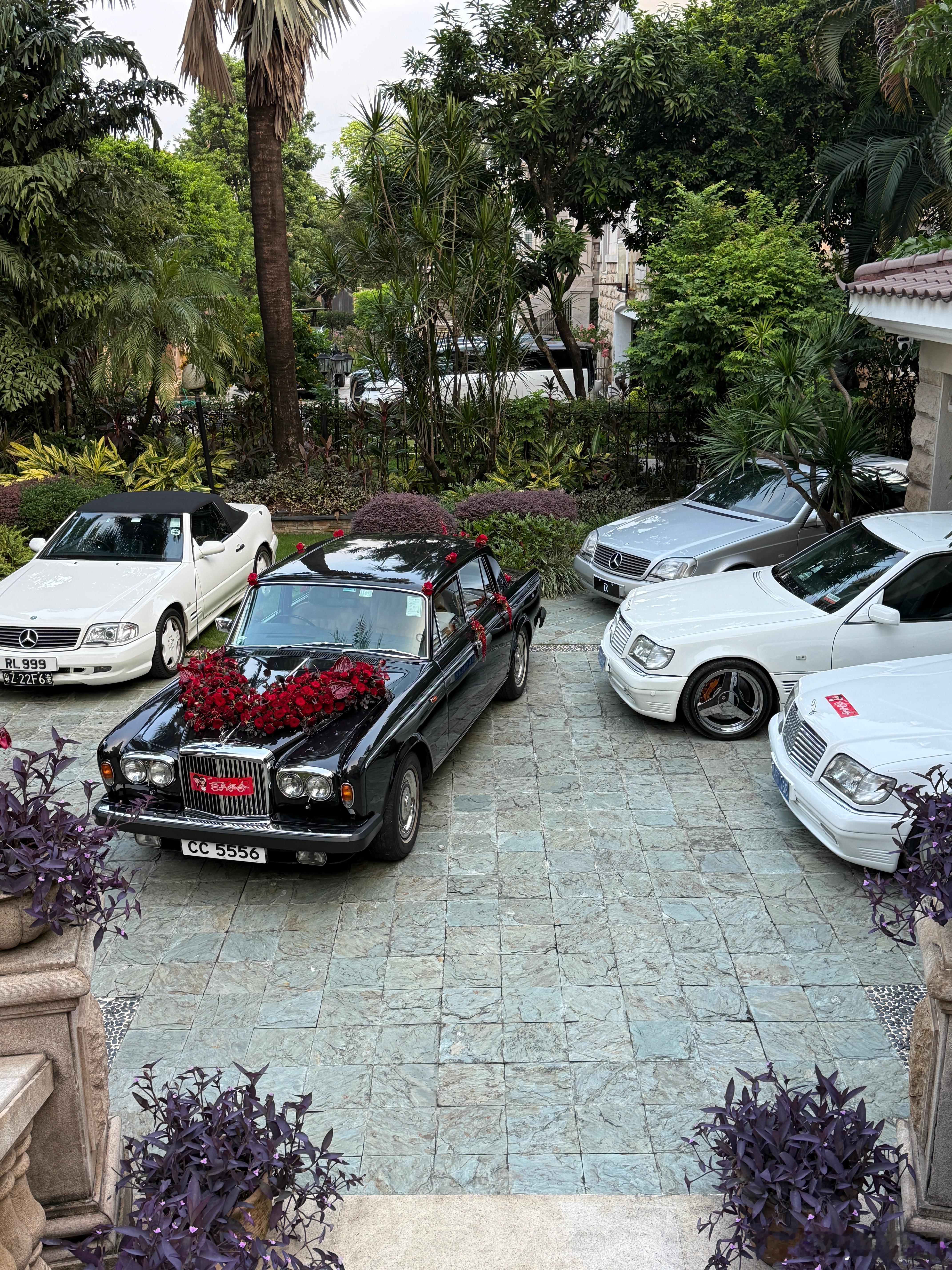 老车做婚车，有没有今天偶遇的[doge]婚车​​​