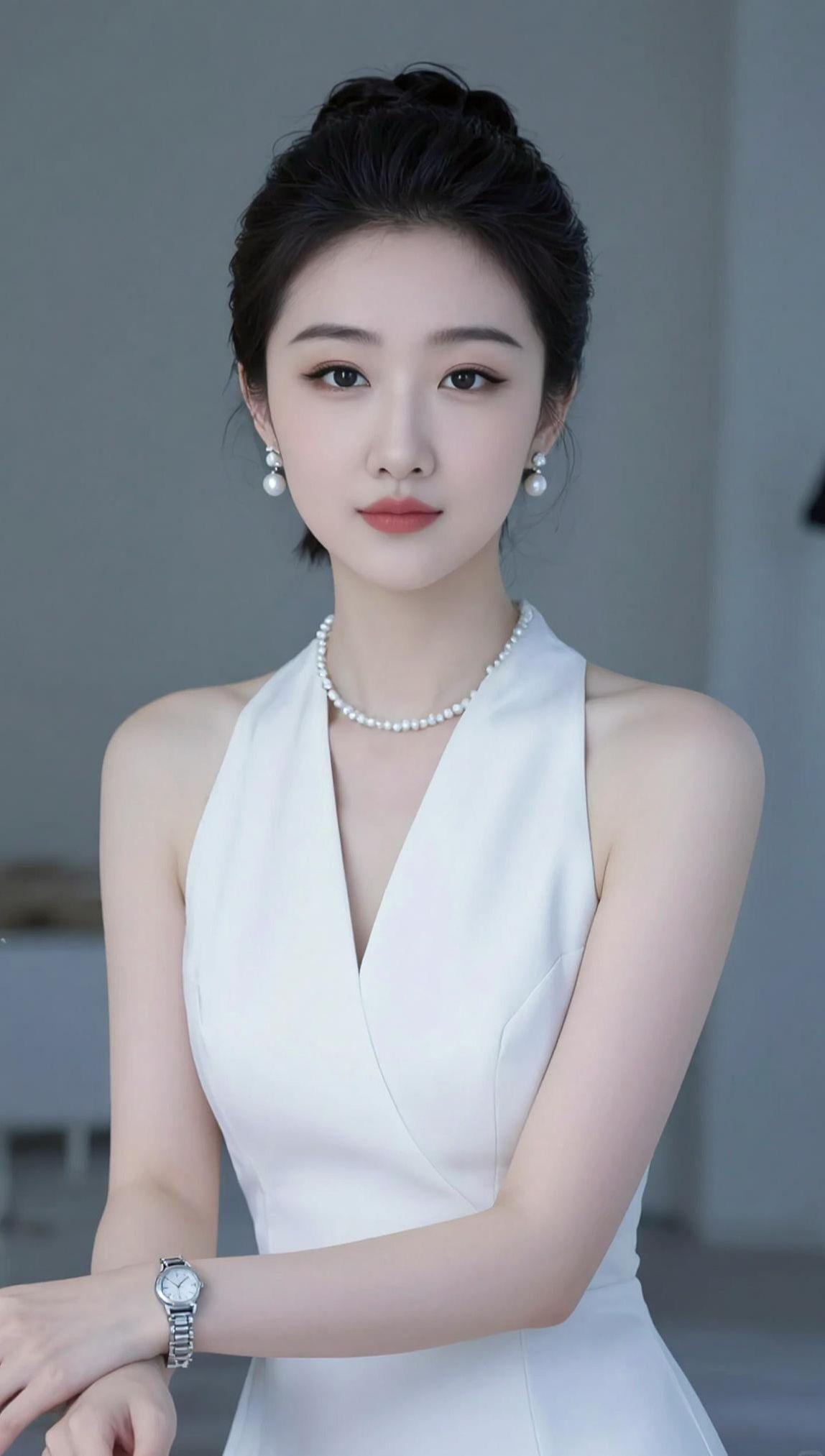 AI珍珠优雅写真抖音ai创作