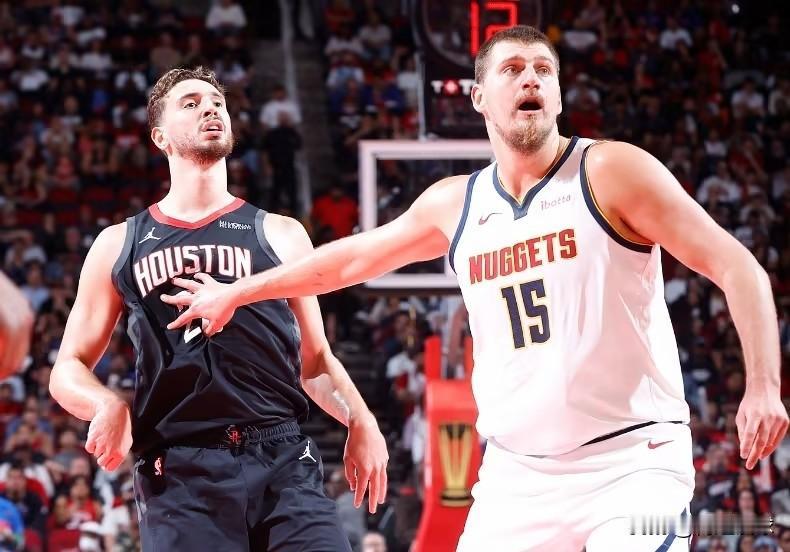 申京终究“打不过”约基奇！火箭109：112不敌掘金，申京和约基奇不在一个层次！