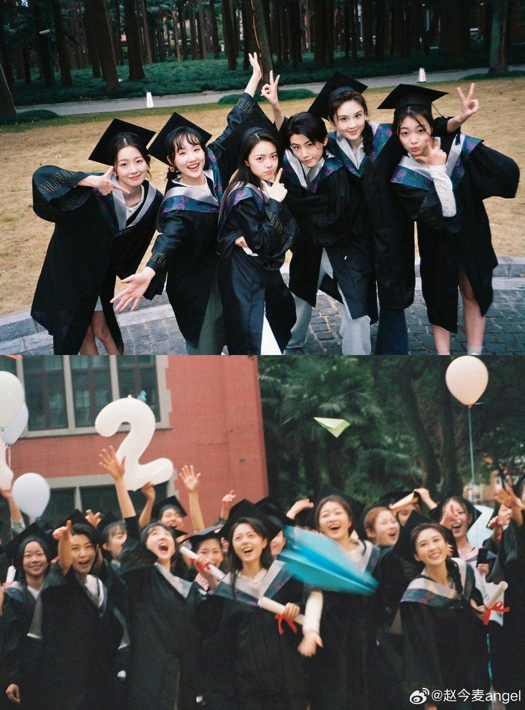 赵今麦晒聂曦光毕业时光赵今麦用一张毕业照，定格了聂曦光最美好的青春瞬间。那干净