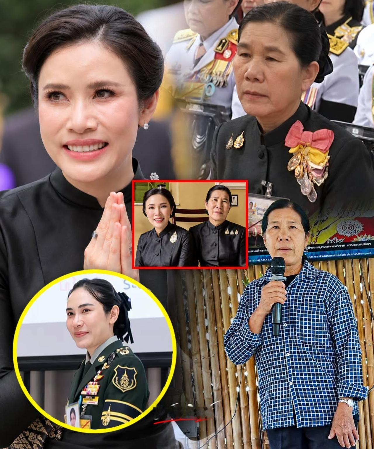 诗妮娜贵妃的母亲，是个淳朴的农家妇女妈妈这辈子，最值的不是你出名，是你平安 