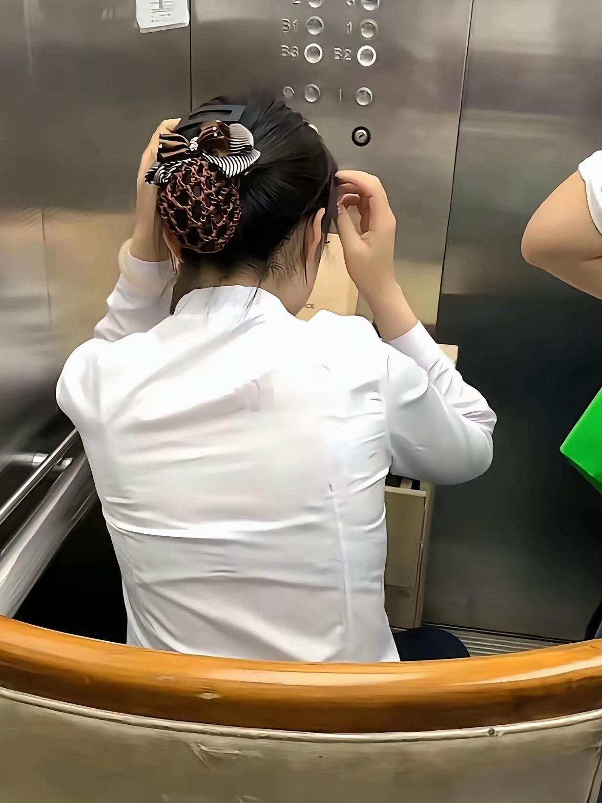 电梯里按楼层这工作一个月5000，你会干吗？