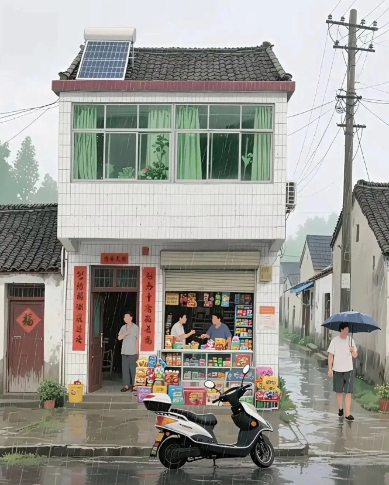 农村这样的房子就是土豪了吧