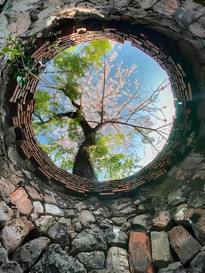 请用你现有的文化描述一下此景。